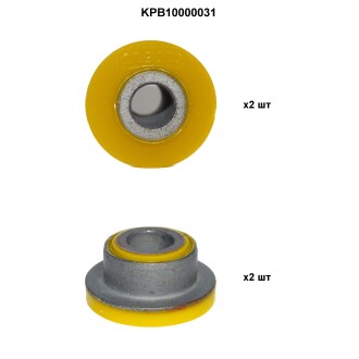 Комплект полиуретановых сайлентблоков передней подвески ВАЗ 2110-2112, 2190 Polybush KPB10000031