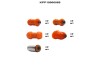 Set of silent blocks for the rear and front suspension Tavria KPP10000069