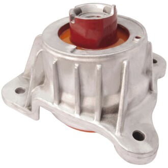 Polyurethane left engine mount, metal bracket PolyPro L-110023