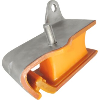 Polyurethane right engine mount, metal bracket PolyPro L-110152