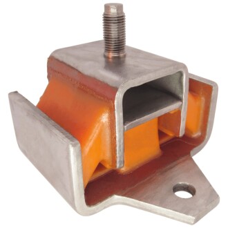 Polyurethane engine mount, rear, metal bracket PolyPro L-110181